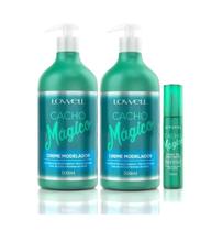 Kit Cacho Mágico 2 Creme Modelador 500ml + Magic Oil 60ml Lowell