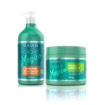 Kit Cacho Mágico Shampoo Funcional 500 ml + Máscara Umectante 450 g Lowell Kit Cacho Mágico Shampoo Funcional 500 ml + Máscara Umectante 450 g Lowell