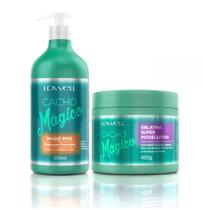 Kit Cacho Mágico Shampoo Funcional + Gelatina 450 G - Lowell