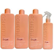 Kit Cacho Perfeito 4 Passos Nuance Professional