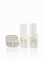 kit cacho sublime shampoo + condicionador + máscara amávia