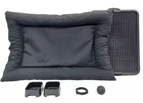 Kit Cachorro Gato Cama Caminha Futon Sanitário Brinquedo Grande