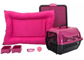 Kit Cachorro Gato Cama Caminha Futon Transporte Sanitário Médio