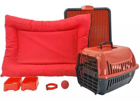 Kit Cachorro Gato Cama Caminha Futon Transporte Sanitário Médio