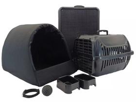 Kit Cachorro Gato Cama Caminha Iglu Transporte Sanitário Grande