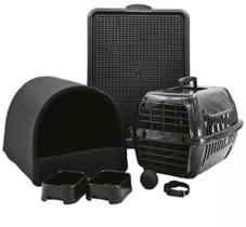 Kit Cachorro Gato Cama Caminha Tunel Transporte Sanitário Pequeno Kit Cachorro Gato Cama Caminha Tunel Transporte Sanitário Pequeno