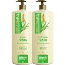 Kit Cachos 1 Shampoo 1 Condicionador 1L Bio Extratus