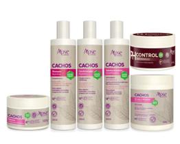Kit Cachos Apse 5 itens + Máscara PH Control Anti Porosidade - Apse Cosmetics