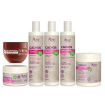 Kit Cachos Apse 5 itens + Máscara PH Control Anti Porosidade