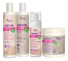 Kit Cachos Apse Co wash, Condicionador, Mousse E Ativador - Apse Cosmetics
