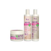 Kit Cachos Apse - Co Wash, Gelatina e Máscara - Apse Cosmetics