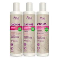 Kit Cachos Apse Shampoo, Condicionador e Gelatina - Aspe