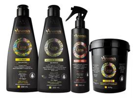 Kit Cachos Arvensis Day After+Ativ.Crespos+Masc.2X1+Co-Wash Kit Cachos Arvensis Day After+Ativ.Crespos+Masc.2X1+Co-Wash