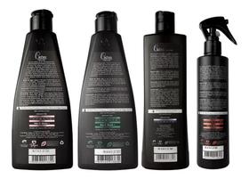 Kit Cachos Arvensis Ondulado Sh Cond Masc Ativ Geleia Spray