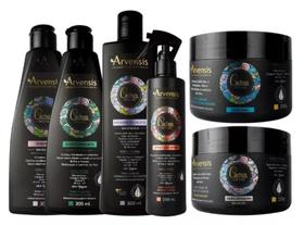 Kit Cachos Arvensis Ondulado Shampoo Condicionador Mascara Ativador Geleia Spray Kit Cachos Arvensis Ondulado Shampoo Condicionador Mascara Ativador Geleia Spray
