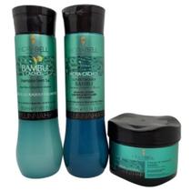 Kit Cachos Bambu - Shampoo + Condicionador + Máscara da Hidrabell