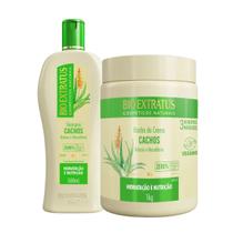 Kit Cachos Bio Extratus Shampoo 500ml e Máscara 1Kg Define Kit Cachos Bio Extratus Shampoo 500ml e Máscara 1Kg Define