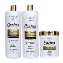 Kit Cachos Brilho Extremo Hanna Professional 1L