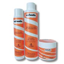 Kit Cachos com Shampoo, Máscara e Ativador de Manteiga de Abóbora Cacheatto