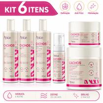 Kit Cachos Completo Apice 6 Produtos Cachos Perfeitos