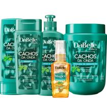 Kit Cachos Da Onda Dabelle Hair Cabelo Crespo Cacheado