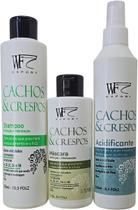 Kit Cachos e Crespos Sh 300ml Mas 210g Acidificante 250ml WF
