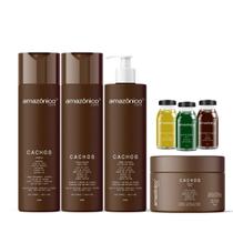 Kit Cachos + Kit Ampolas Amazônico Care