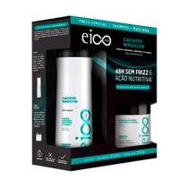 Kit Cachos Mágicos Shampoo 300ml e Máscara 300g Eico Pro