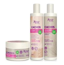 Kit Cachos Máscara, Co Wash e Condicionador Apse Vegano - Apse Cosmetics