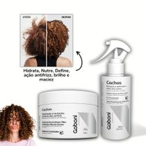 Kit Cachos Máscara Umectante + Spray Day After - Definição e Hidratação Sem Frizz