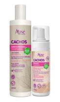 Kit Cachos Mousse e Gelatina Apse Finalização - Apse Cosmetics