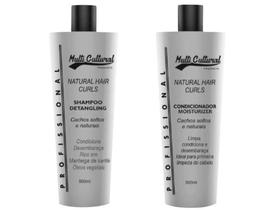 Kit Cachos Naturais Shampoo 500ml + Condicionador 500ml