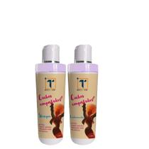 Kit Cachos Shampoo 1L + Condicionador 1L