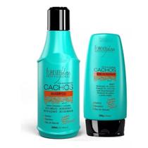 Kit Cachos Shampoo 300ml E Creme De Pentear 200g Forever Liss