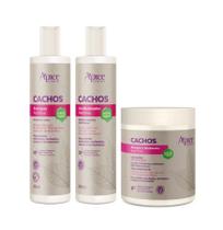 Kit Cachos Shampoo, Condicionador e Ativador Apse