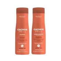 Kit Cachos Shampoo e Condicionador 300ml - Arvensis Kit Cachos Shampoo e Condicionador 300ml - Arvensis