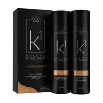 Kit Cachos Shampoo e Condicionador e Leave-in 2X1 para cabelos Cacheados