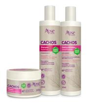 Kit Cachos Shampoo, Máscara e Gelatina Apse Vegano