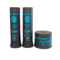 Kit Cachos Sim! Shampoo + Máscara + Condicionador Hidratação e Definição SEM Frizz!
