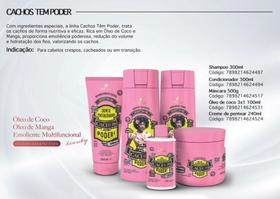 kit cachos tem poder barro minas (sh+masc+cond+cp+oleo)