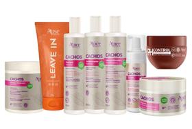 Kit Cachos Tratamento Completo + PH Control + Mousse Apse 8 itens