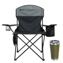 Kit Cadeira Camping Dobravel Ntk Copo Térmico Inox 591ml Kit Cadeira Camping Dobravel Ntk Copo Térmico Inox 591ml