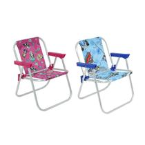 Kit Cadeira de Praia Infantil Barbie e Hot Wheels Verão Bel - BEL FIX