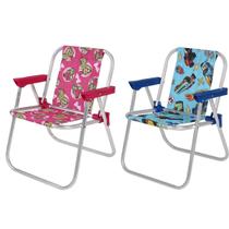 Kit Cadeira de Praia Infantil Barbie e Hot Wheels Verão Bel