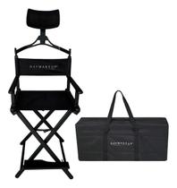 Kit Cadeira Para Maquiagem Diretor + Bolsa Daymakeup