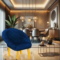 Kit Cadeira Sala Jantar Golden Sofisticação Conforto