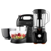 Kit Cadence Black - Batedeira Special E Liquidificador Robust 220V