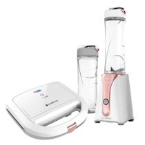 Kit Cadence Dream Rosé Gold - Blender e Sanduicheira Kit Cadence Dream Rosé Gold - Blender e Sanduicheira