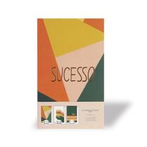 Kit caderneta sucesso redoma Kit caderneta sucesso redoma