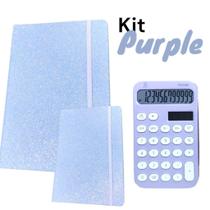 Kit Caderno + Calculadora